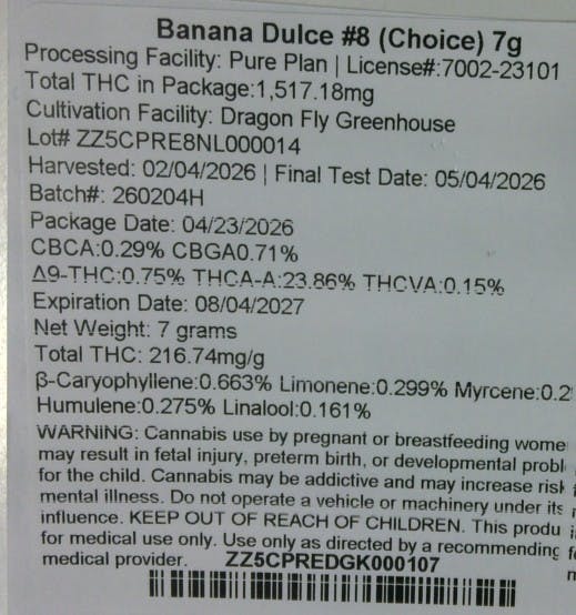 Banana Dulce #8