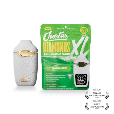 Jeeter - 2g Liquid Diamond Disposable - Acapulco Gold - DISPOSABLES by Jeeter at King of Budz