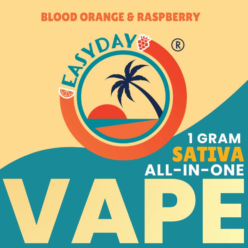 Blood Orange & Raspberry DISPOSABLE Oil Cartridge
