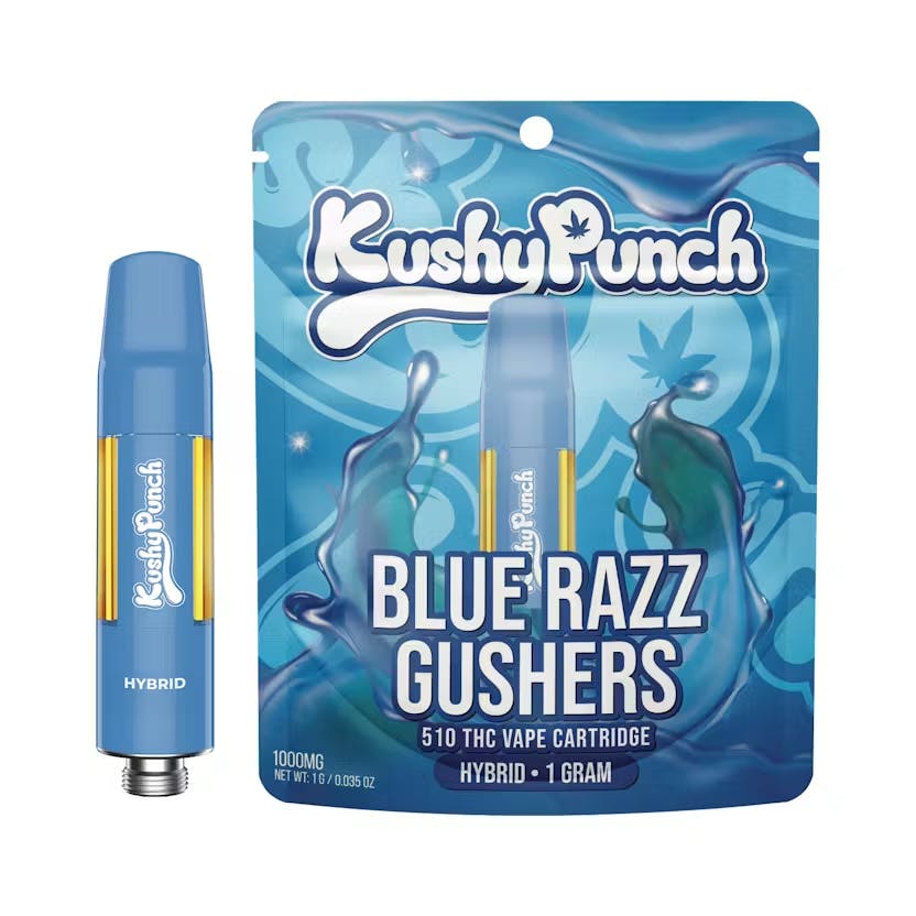 Product Kushy Punch | Blue Razz Gushers | Vape