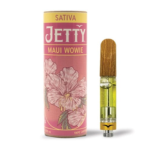 Jetty Maui Wowie Vape Cartridge Just Breathe.
