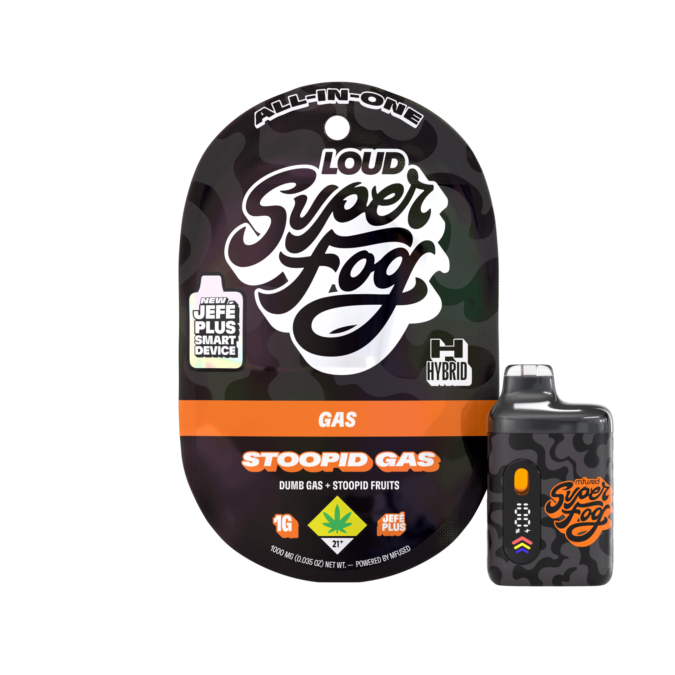 LOUD High Terpene Extract 1g Jefé Plus - Stoopid Gas
