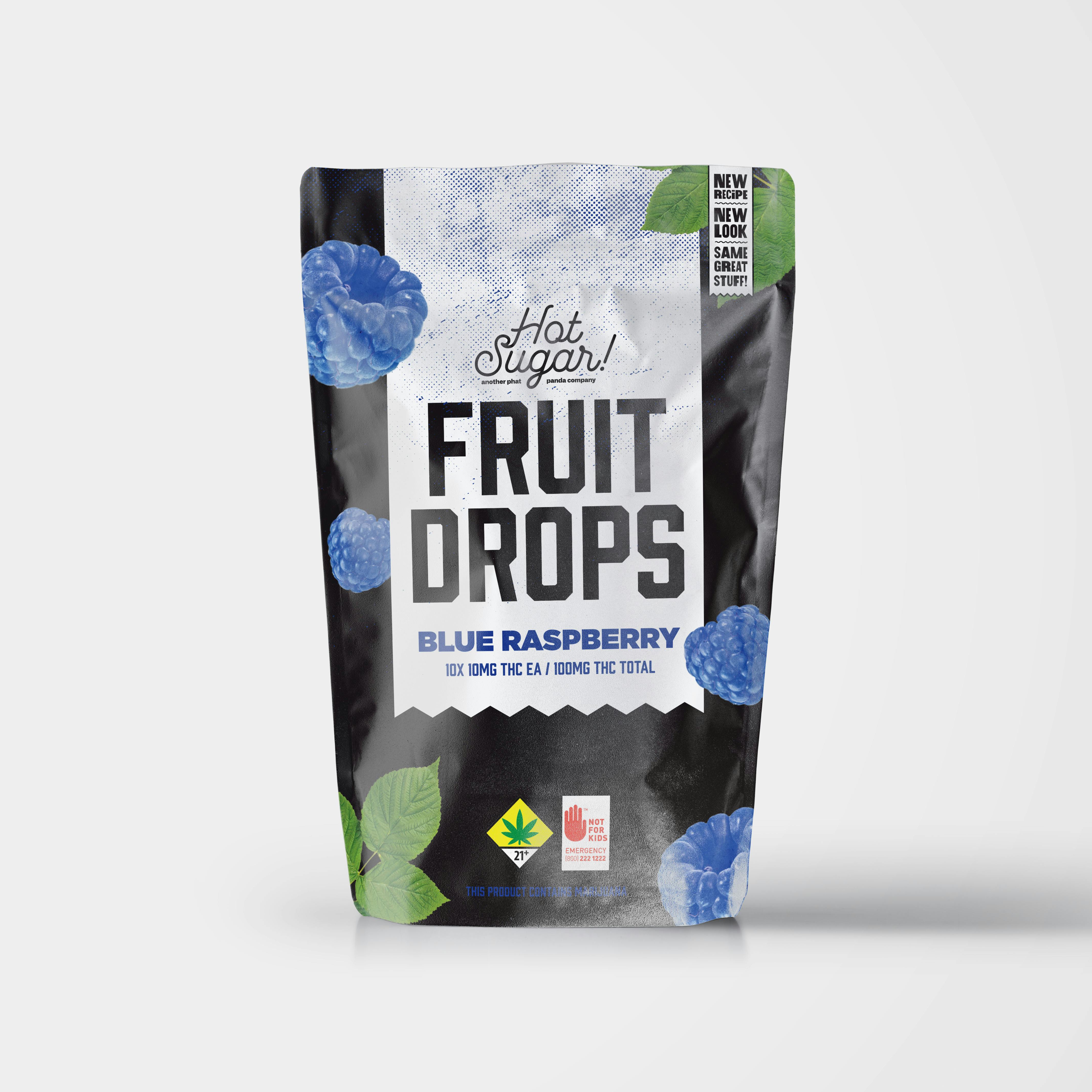 Blue Raspberry Fruit Drops | 10pk | (100mg)