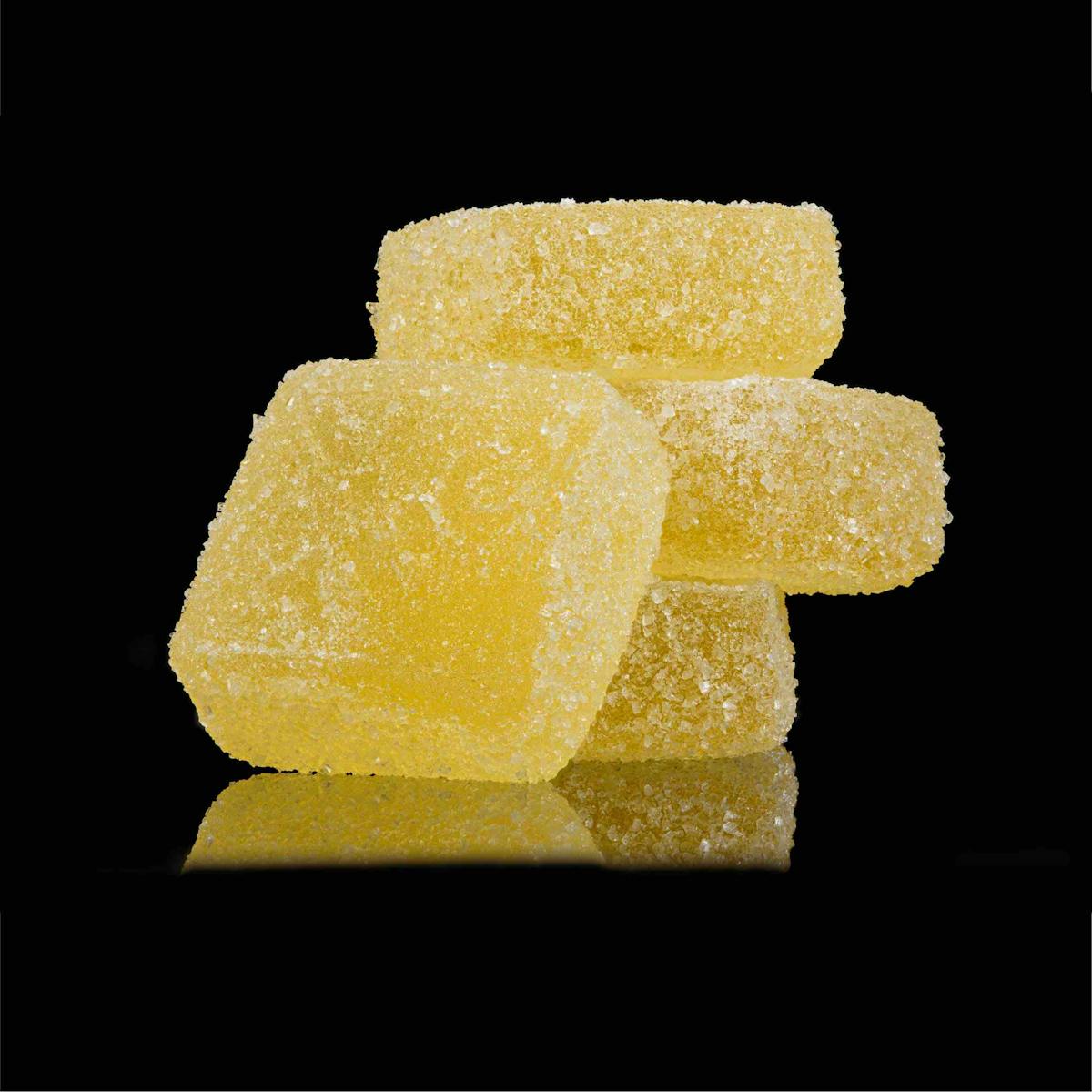 image of Lemon Burst Live Hash Rosin Gummies