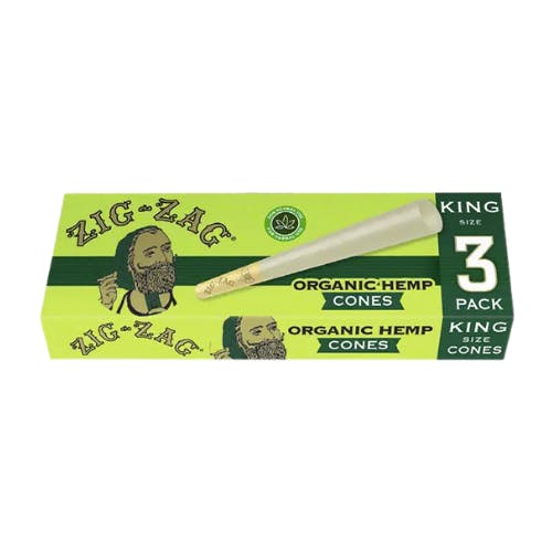 ORGANIC HEMP KING CONES 3PK