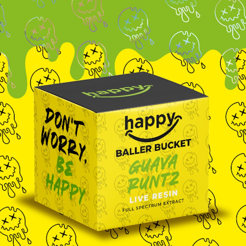 Happy - Guava Runtz Live Resin Baller Bucket