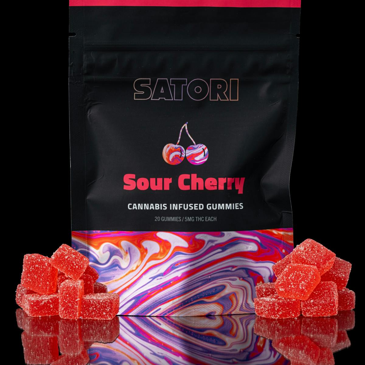 Image of Sour Cherry 1:1 | 100mg 20pk Gummies