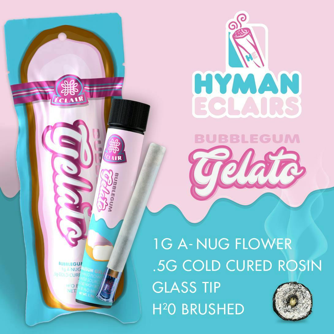 Product: HYMAN | BUBBLEGUM GELATO - ECLAIR HYBRID