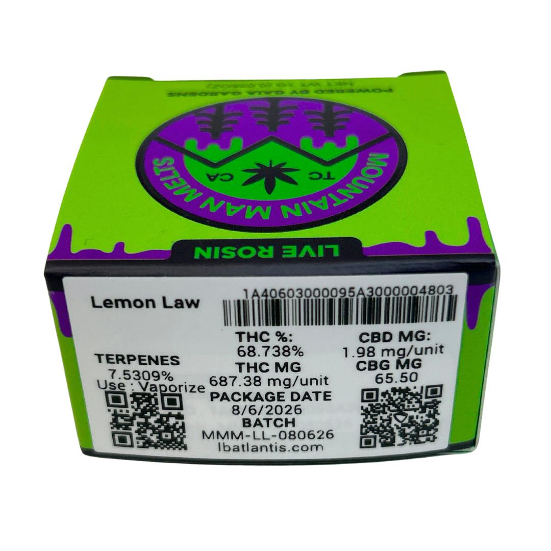 LEMON LAW LIVE ROSIN