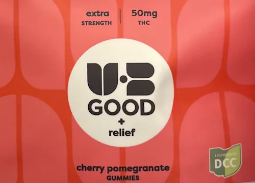 Cherry Pomegranate l 50mg Gummies l 2pk-active