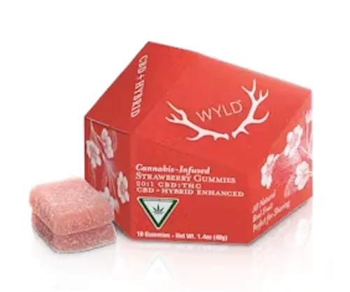 Strawberry 20:1 CBD + Hybrid Enhanced Gummies-1