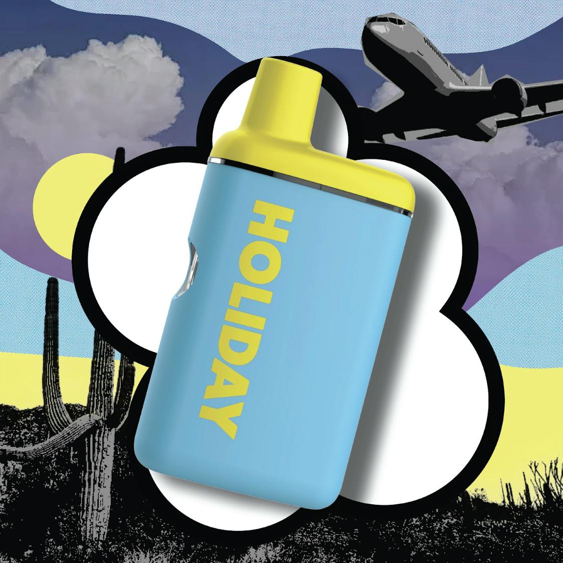 Product Airplane Mode 2:1 (THC:CBG)  - Disposable Vape