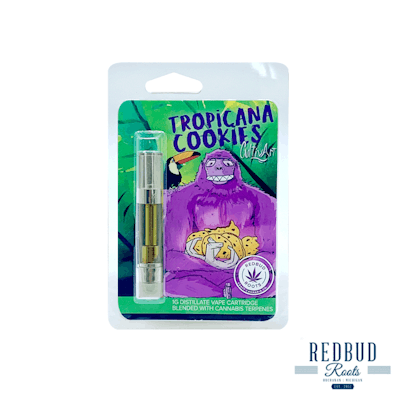 Product: Redbud Roots | Tropicana Cookies Distillate Cartridge | 1g