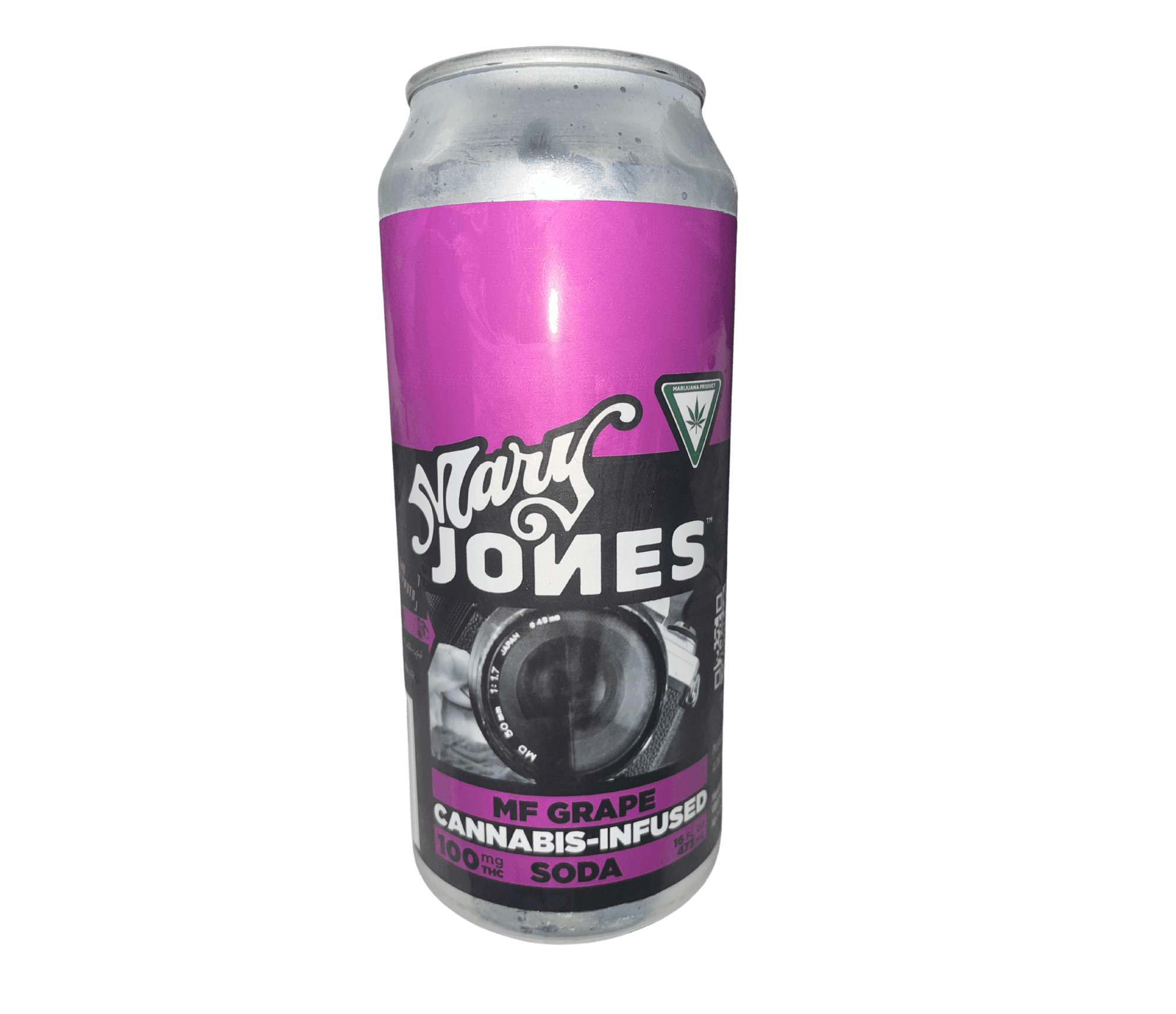 Mary Jones - 100mg Infused Soda - MF Grape
