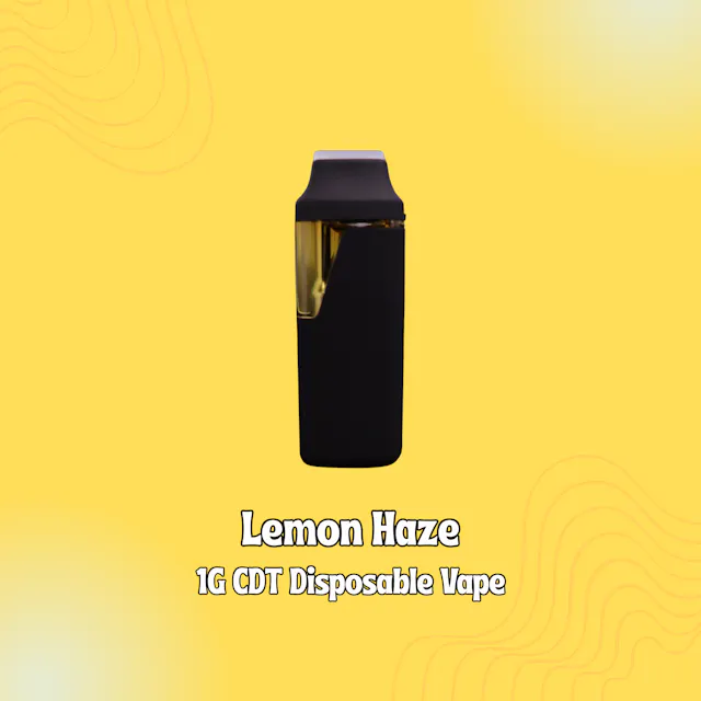 Shnicks Shnacks Disposable Lemon Haze 1g (sativa, disposables)