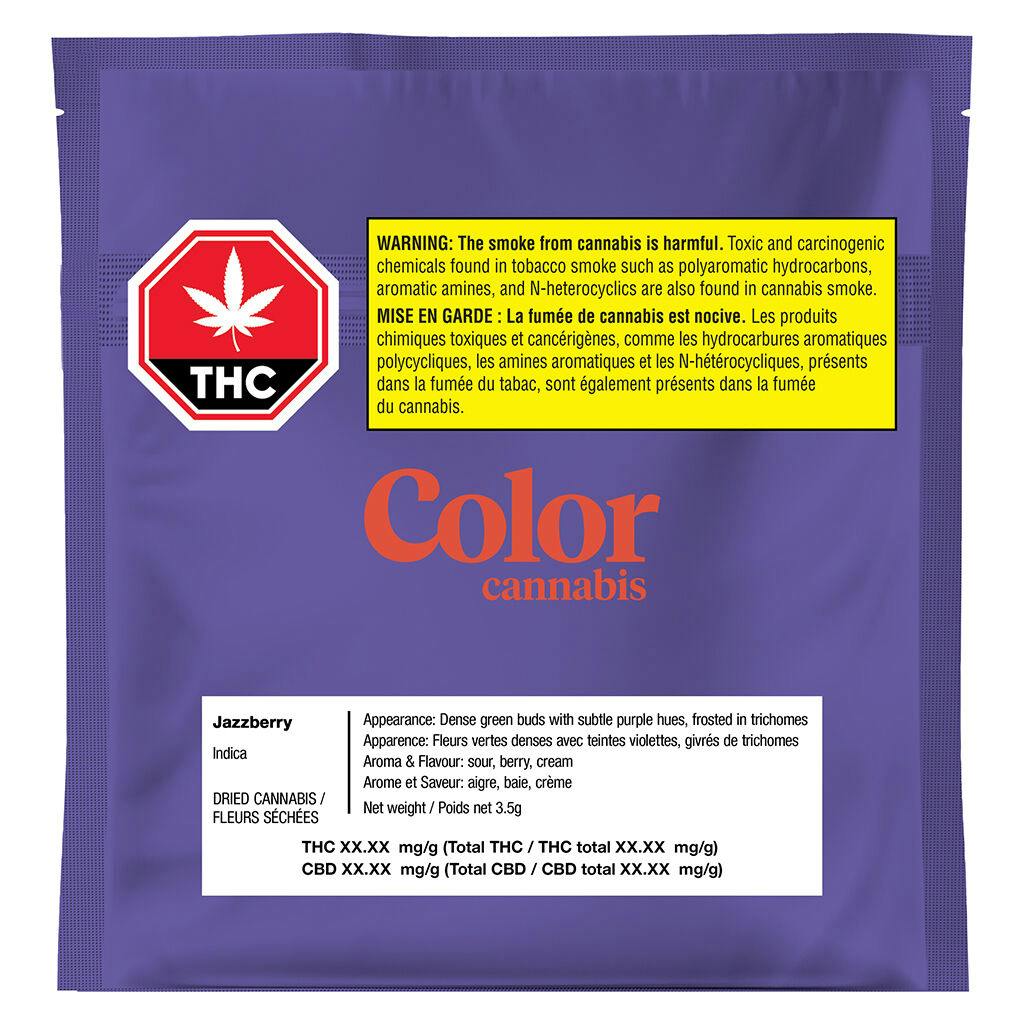 Color cannabis - jazzberry