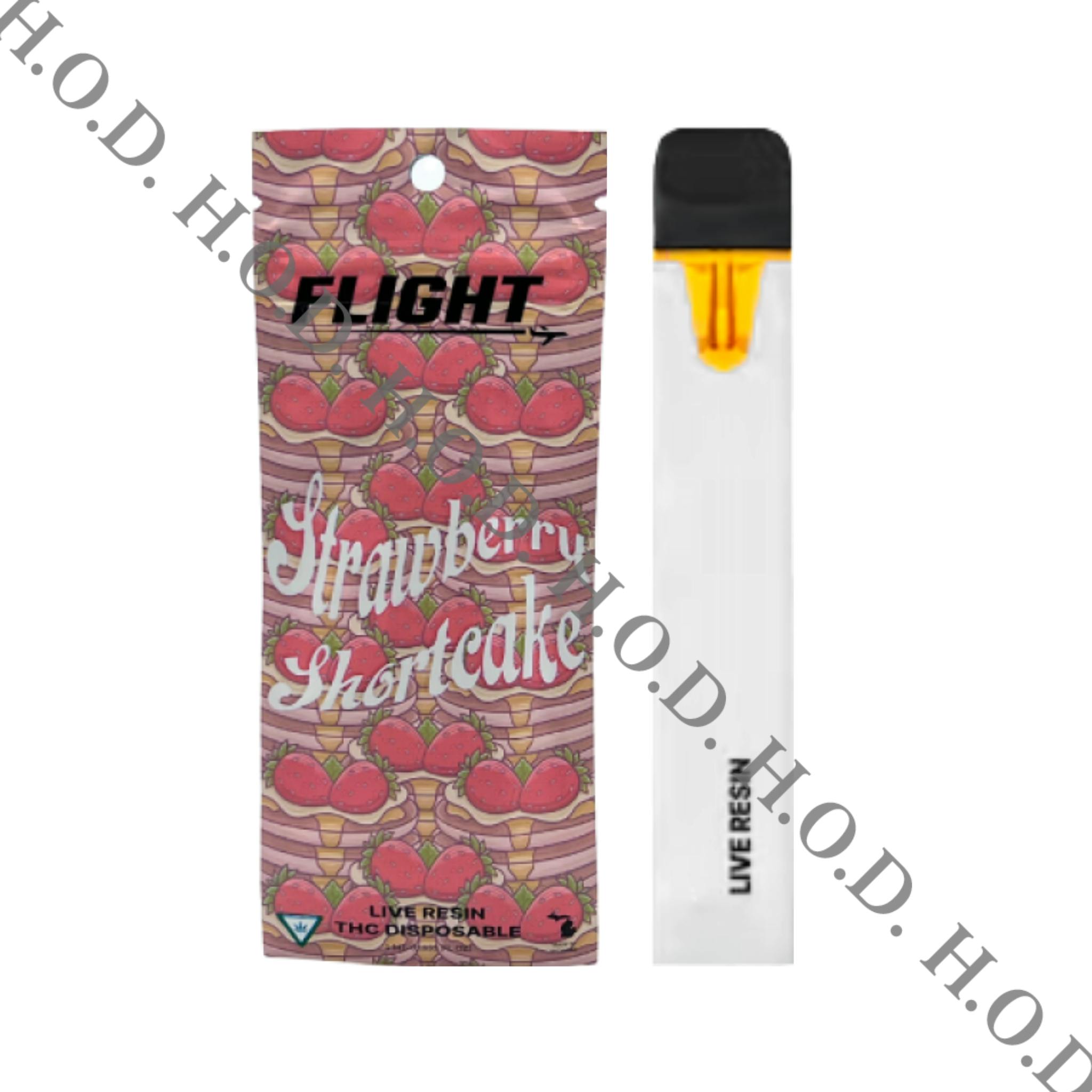 strawberry shortcake disposable vape Flight Strawberry Shortcake Live Resin Disposable 1g | House of Dank  Recreational Cannabis