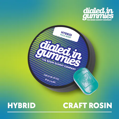 100mg – Hula Berry – Rosin Gummies (10pk)-active