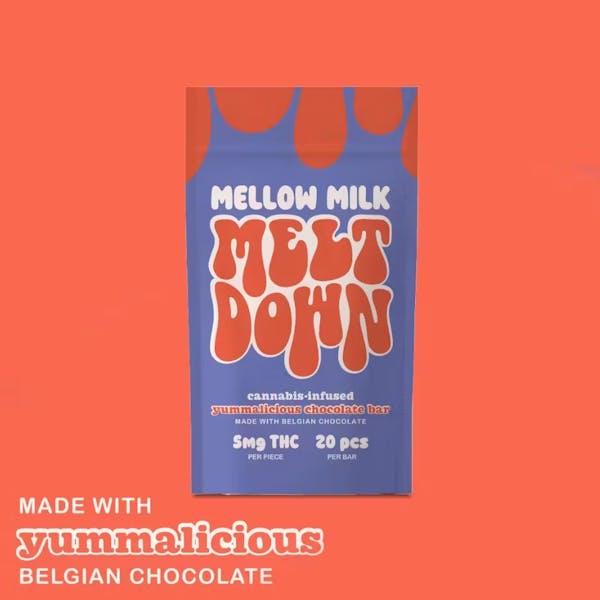 Mellow Milk | 100mg | Chocolate Bar | Meltdown