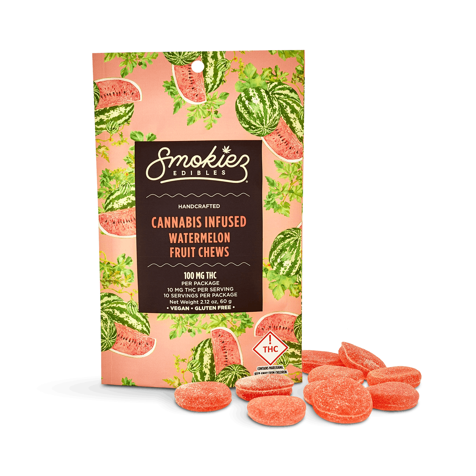 Photo of Watermelon Fruit Chews | 100mg
