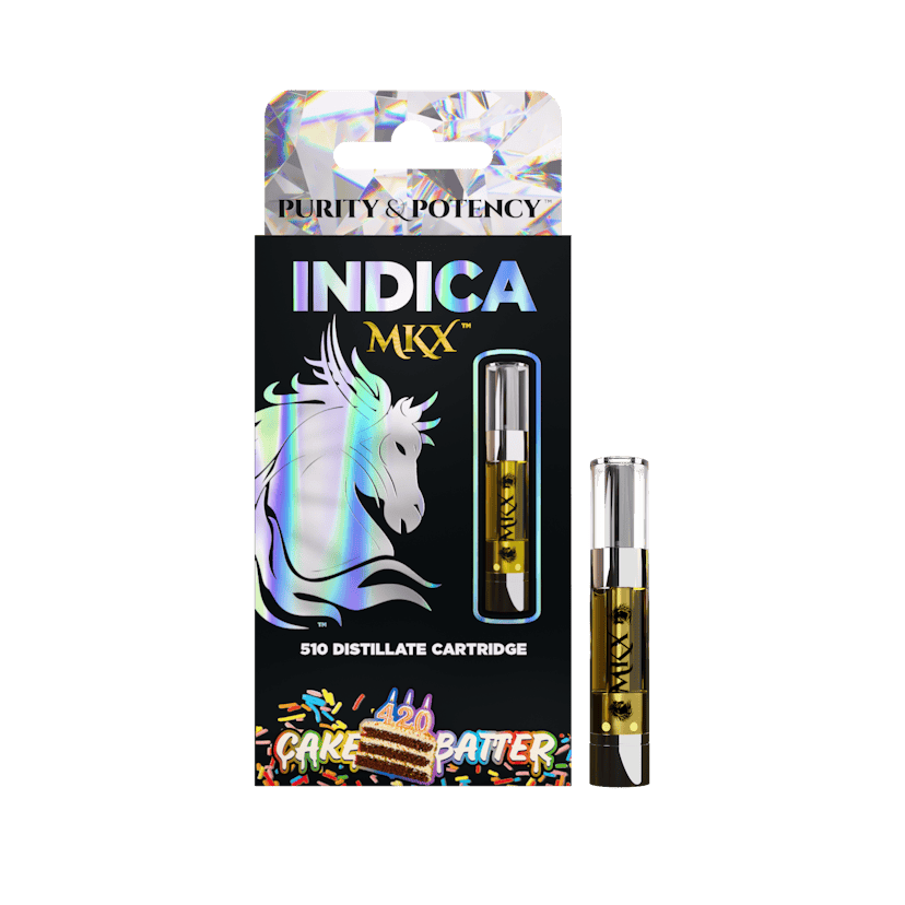 MKX 1 Gram 510 Thread Carts - Cake Batter (Indica)