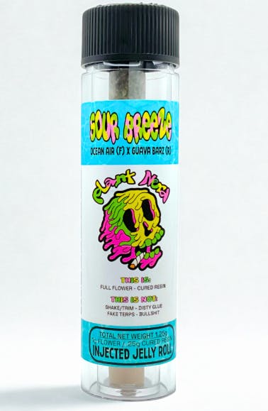 Product: Sour Breeze | 1.25g | Infused Jelly Roll | Plant Nerd