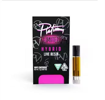 Product: PLATINUM VAPE | CHERRY ZLUSHIE | LIVE RESIN CART HYBRID