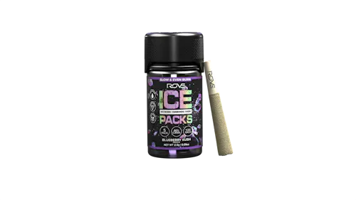 Blueberry Kush- Infused Ice Packs (Rosin Hash and Diamonds) 5x 0.5g-1