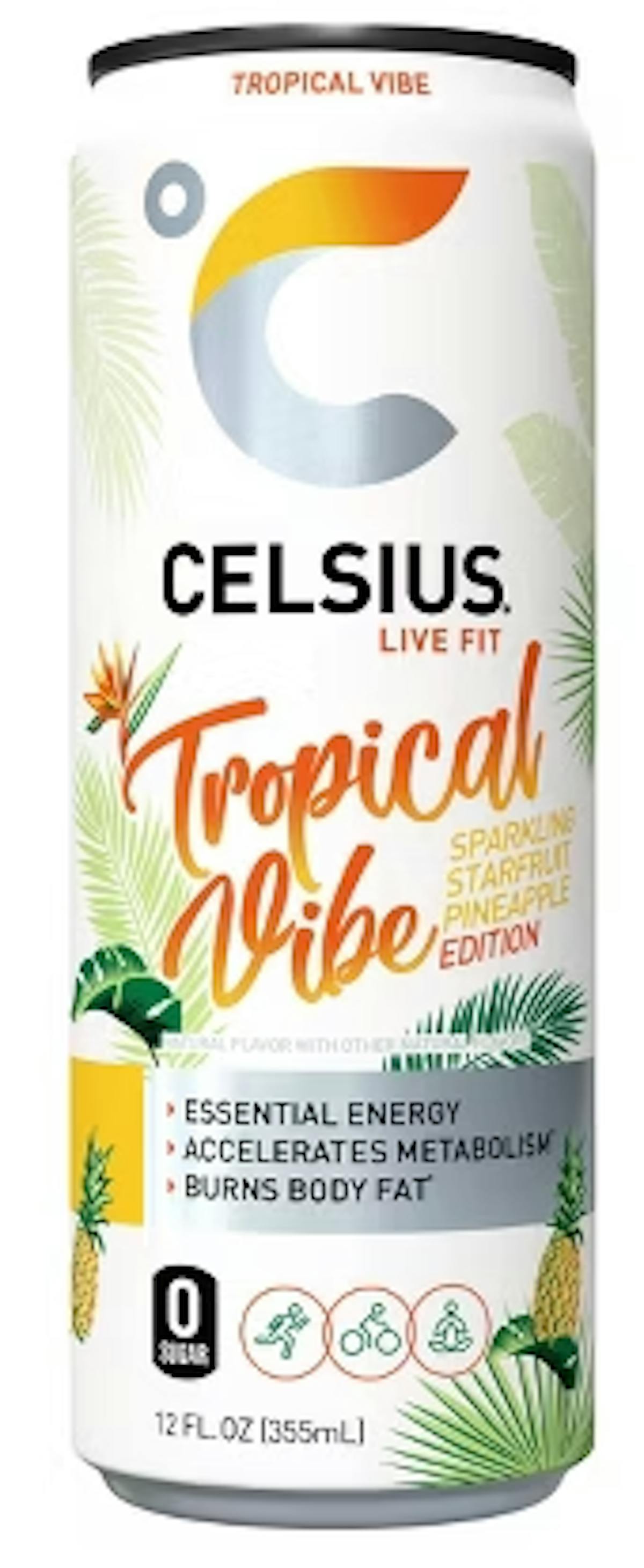 Photo of Celsius – Tropical Vibe – Energy Drink (12oz)