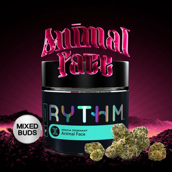 Product GTI Rythm Popcorn - Animal Face (Indica) 7g