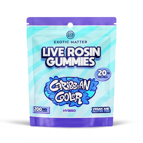 Exotic Matter - 200mg Rosin Gummies - Caribbean Cooler