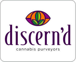 logo for Discern'd Cannabis - Grafton