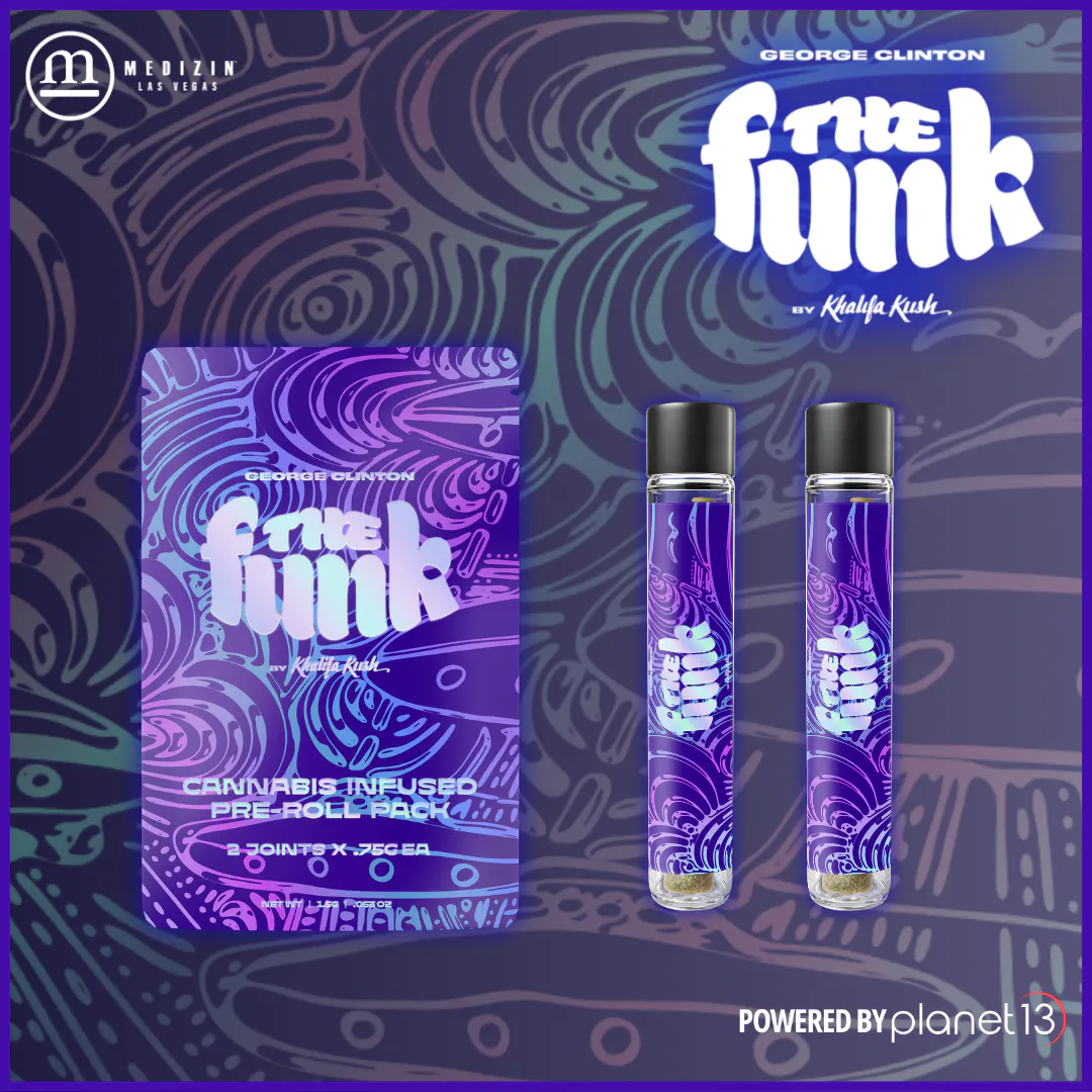 Khalifa Kush The Funk By George Clinton .75g Infused Preroll 2pk