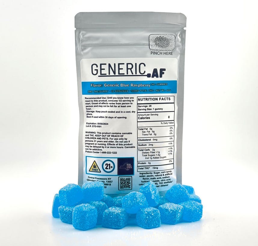 Photo of Generic AF Blue Raspberry 20 pk