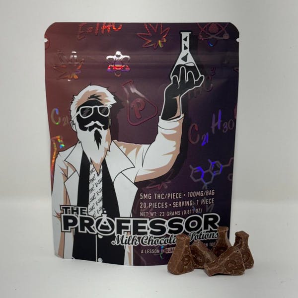 The Professor - Milk Chocolate - 100mg by The Professor