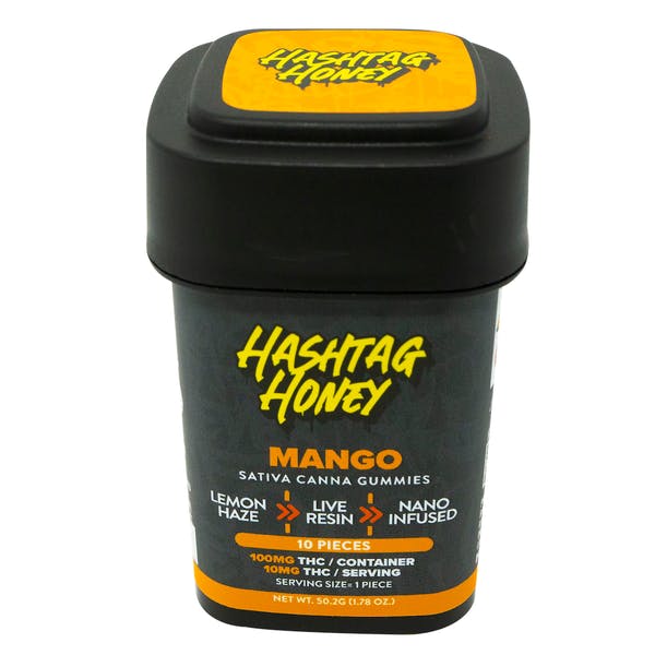 Hashtag Honey - Mango Gummies - 100mg by Hashtag Honey
