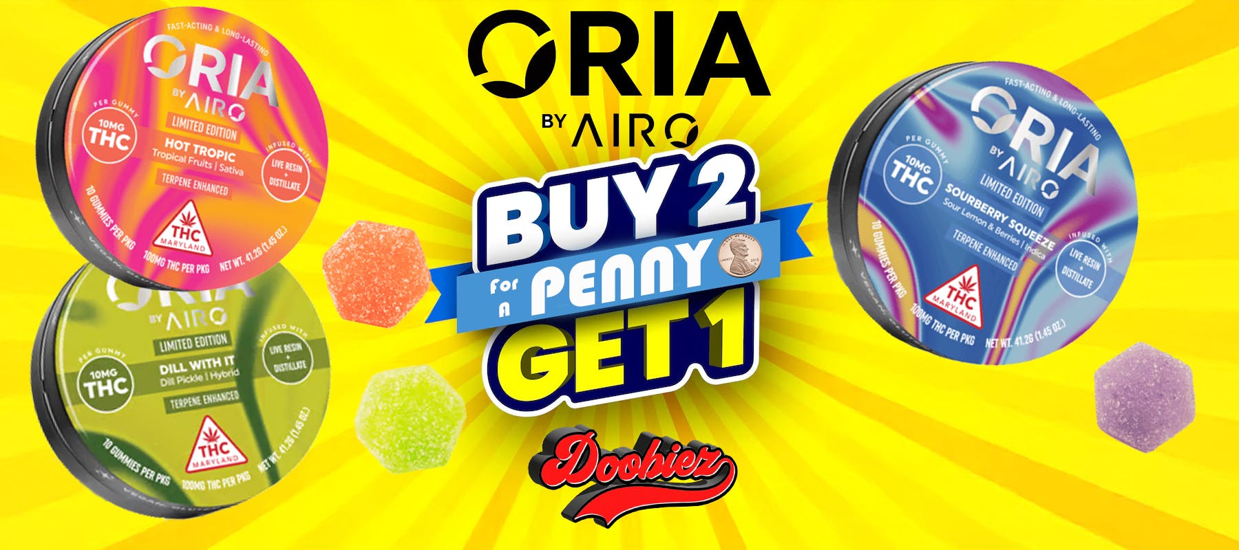 Doobiez Menu - a Cannabis Dispensary in West Milford, NJ