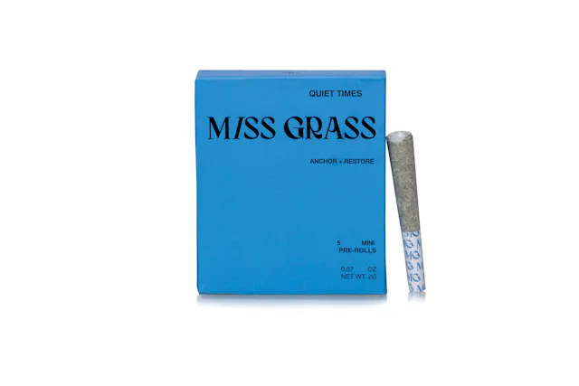 Miss Grass Pre-Roll Pack Quiet Times - Pink Durban 5pk/2g (indica, packs)