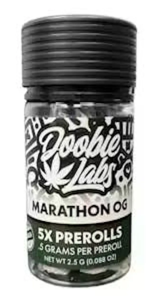 Doobie Labs DOOBIE LABS | MARATHON OG | 5 X .5 GRAM PRE-ROLLS