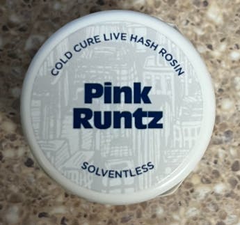 Pink Runtz Cold Cured Hash Rosin | Nyce