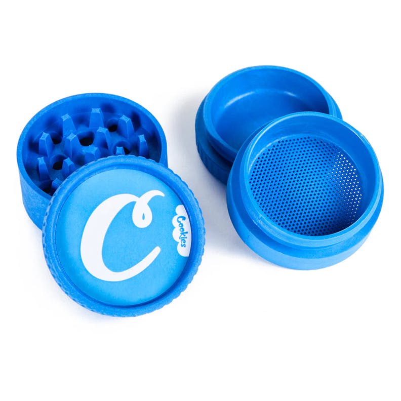 Cookies x Santa Cruz Shredder | 4-Piece Hemp Grinder | Cookies Blue