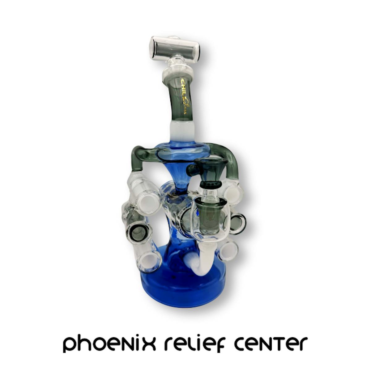 Photo of FUMED COLORED SIX TUNNEL RECYCLER W/ PERC