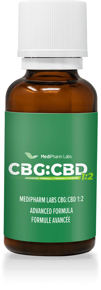 MEDIPHARM LABS - CBG:CBD 1:2 Advanced Formula Oil - Hybrid - 30ml 