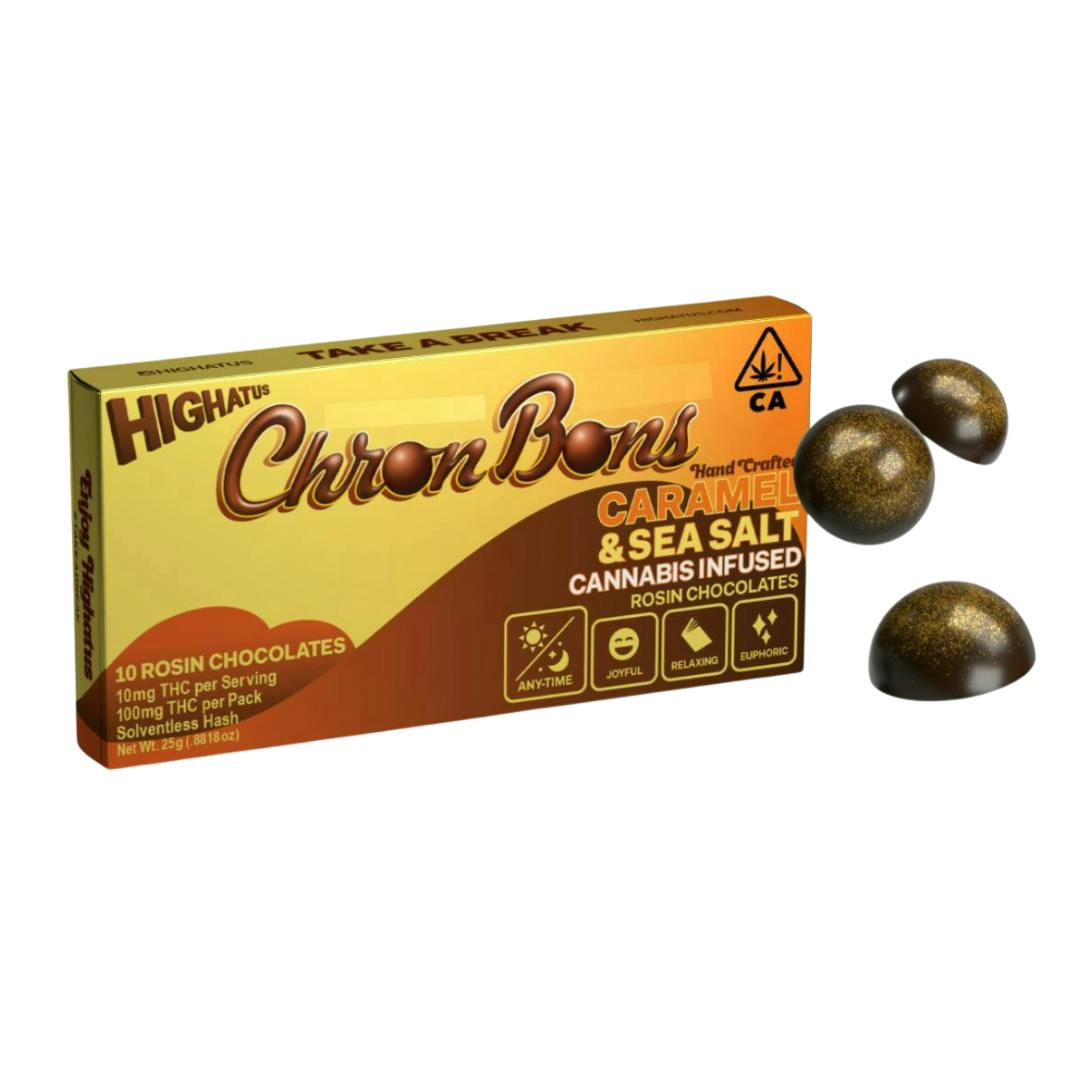 CARAMEL & SEA SALT CHRONBONS 10PK
