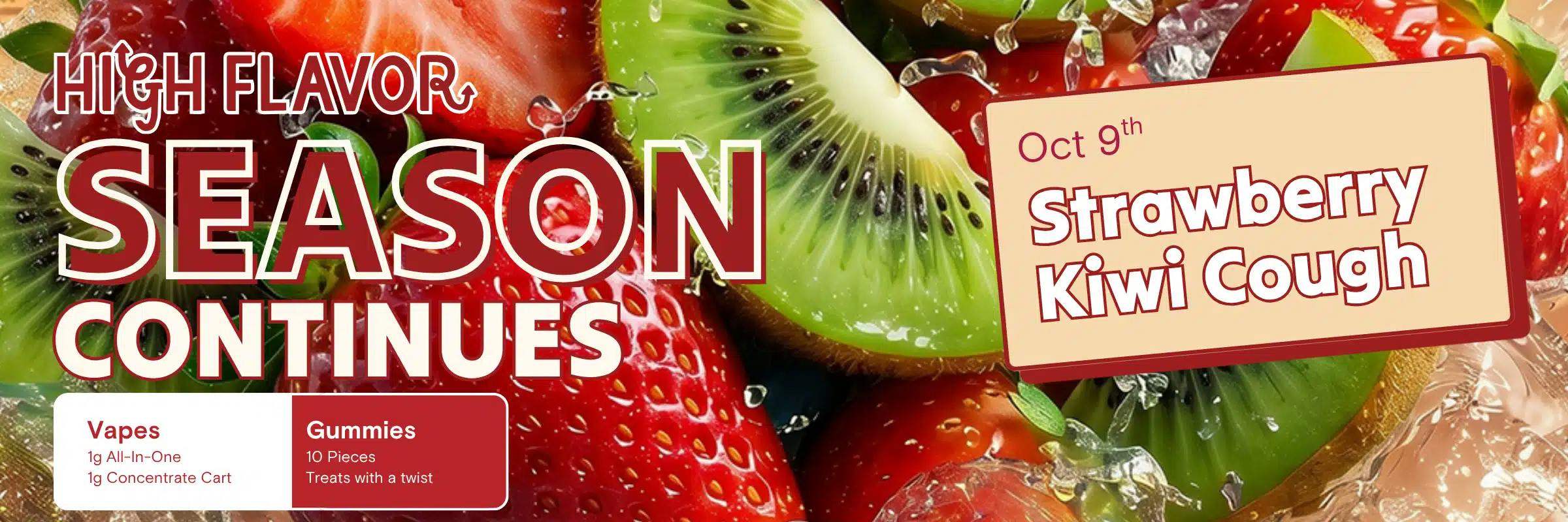 Strawberry Kiwi Cough Vapes and Gummies