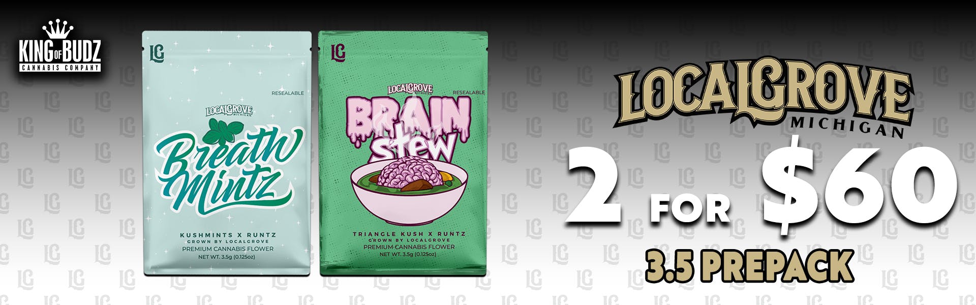 Local Grove 3.5g 2/$60