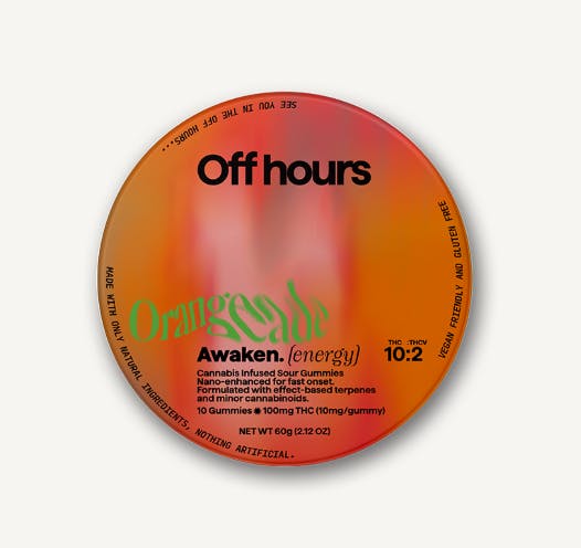 image of Sour Orange Punch “Awaken” 5:1:1 | 100mg Gummies (10mg/10ct)
