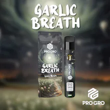 Garlic Breath 1g Live Resin Disposable - DISPOSABLES by Pro Gro at King of Budz