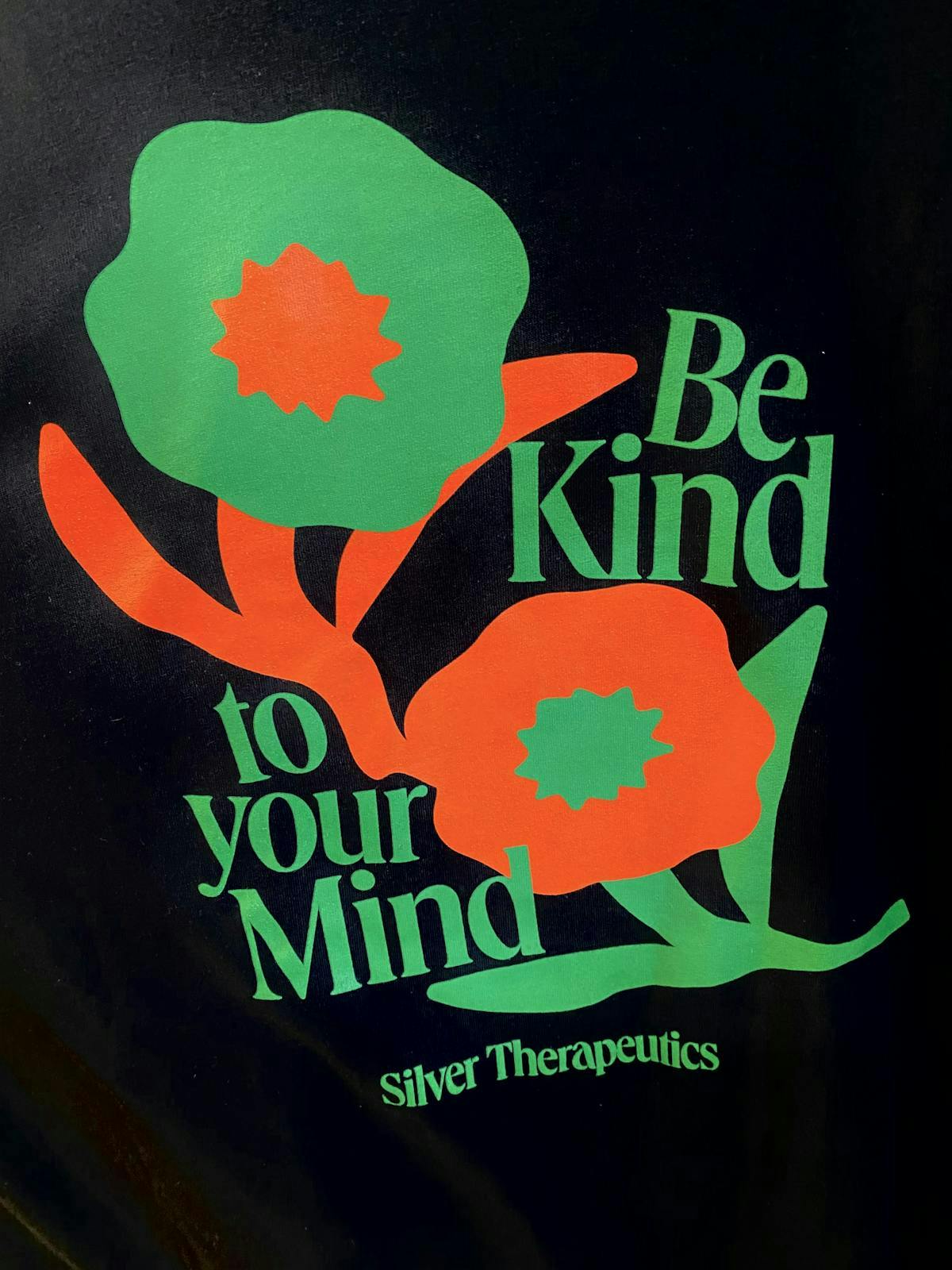 Image of Be Kind To Your Mind | Small Black T-Shirt