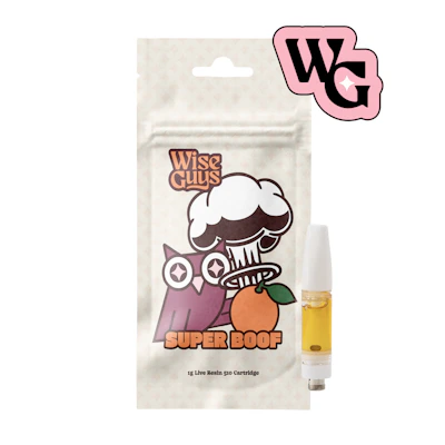 Wise Guys - 1g Live Resin Cart - Super Boof